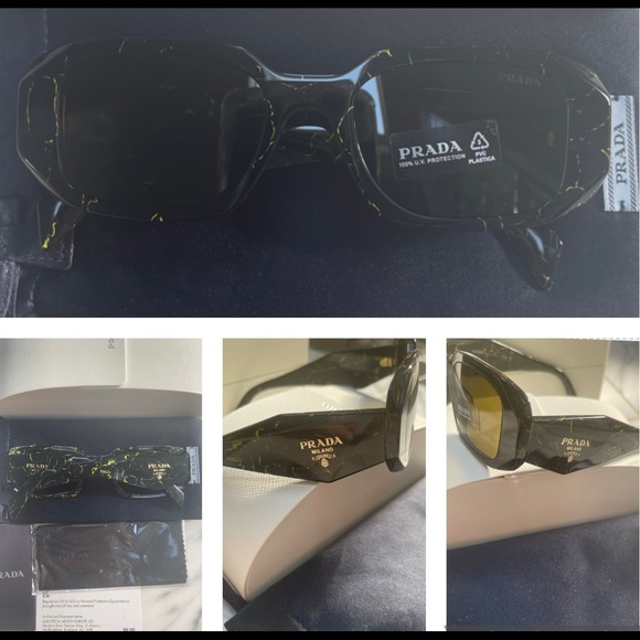 PRADA’S SEEN ON CELEBS AND INFLUENCERS, THIS STYLE IS AN UNIQUE BROWN MARBLEIZE - Picture 11 of 16